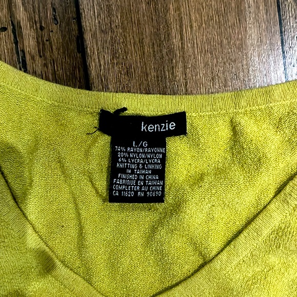 kenzie sleeveless knit top with skinny tie - Picture 6 of 7